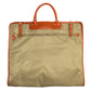 Garment Bag "New Travel-Star" made of Felisi Nylon and saddle Leather—handcrafted
