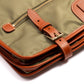 Garment Bag "New Travel-Star" made of Felisi Nylon and saddle Leather—handcrafted