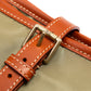 Garment Bag "New Travel-Star" made of Felisi Nylon and saddle Leather—handcrafted