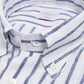 Gestreiftes Hemd "Lino Sartoriale Sportivo" aus reinem Leinen - Handarbeit
