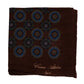 Pocket Square "Medaglioni Rotondi" made of a luxurious Wool Blend—hand-rolled