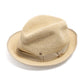 SUPERDUPER x MJ:  Hut "HOBO Plain" aus Raffia Crochet Straw - Handarbeit