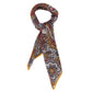 Bandana "Vintage Paisley Print - Milano 1972" aus Wolle und Seide - Handrolliert