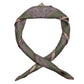 "Grande Paisley Stampato" square scarf made of pure silk—hand-rolled
