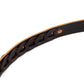 Belt "Pointed-Boho" made of Vacchetta Leather - Handcrafted