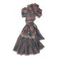 Schal "SHIMLA" aus feinstem handbestickten Pashmina-Kaschmir - reine Handarbeit