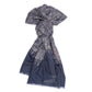 Schal "SHIMLA" aus feinstem handbestickten Pashmina-Kaschmir - reine Handarbeit