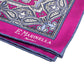 Pochette aus reiner englischer Seide - Handrolliert