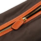 Schultertasche "Every Day I" aus Felisi-Nylon und Sattelleder - Handarbeit