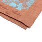 Limited Edition: Einstecktuch "Fiori Sfocati" aus reinem Leinen - Handrolliert