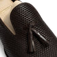 Loafer "Tassel Summer Mesh" aus geflochtenem Kalbsleder - reine Handarbeit