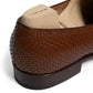 "Plain Summer Mesh" aus geflochtenem Kalbsleder - reine Handarbeit