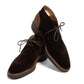 Bootee "Peak Chukka" aus dunkelbraunem Rauhleder - reine Handarbeit
