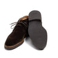 Bootee "Peak Chukka" aus dunkelbraunem Rauhleder - reine Handarbeit