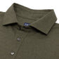 Kurzarm-Polo "Tre" aus melangiertem Baumwoll-Jersey