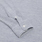 Langarm-Poloshirt "Five" aus Leinen und Baumwolle