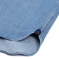 Shirt "Grandi Tasce Soffietto" made of Pure Cotton Denim - Handcrafted
