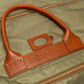 Tasche "Training III" aus Felisi-Nylon und Sattelleder - Handarbeit