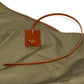 Tasche "Training III" aus Felisi-Nylon und Sattelleder - Handarbeit