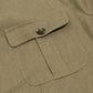 Shirt-Jacke "Sahara-Field" aus irischem Leinen von Spence Bryson