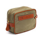 Kulturtasche "Travel Beauty"aus Felisi-Nylon und Sattelleder - Handarbeit