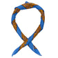 Foulard "Grande Paisley Stampato" aus reiner Seide - Handrolliert