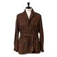 Limited Edition: Lederjacke "Hemingway Safari Lusso" aus feinstem Ziegenvelours - Handarbeit