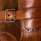 Loafer "Monk Strap Fringes" aus handgefärbtem Kalbsleder - reine Handarbeit