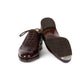 Oxford "Brogue American" aus genarbtem Kalbsleder - reine Handarbeit