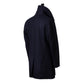 Sealup x MJ: Dunkelblauer Long-Peacoat "Genova" aus reiner Wolle - Iconic Sealup