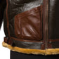 Chapal Paris x MJ: Fliegerjacke "Bomber B1" aus gewachsenem Lammfell - Handarbeit