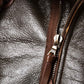 Chapal Paris x MJ: Fliegerjacke "Bomber B1" aus gewachsenem Lammfell - Handarbeit