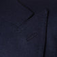 Dunkelblauer Blazer "Club d´Oro" aus einem Wollflanell von Fox Brother's - reine Handarbeit