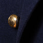 Dunkelblauer Blazer "Club d´Oro" aus einem Wollflanell von Fox Brother's - reine Handarbeit