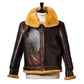 Chapal Paris x MJ: Fliegerjacke "Bomber B1" aus gewachsenem Lammfell - Handarbeit