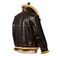 Chapal Paris x MJ: Fliegerjacke "Bomber B1" aus gewachsenem Lammfell - Handarbeit