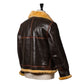 Chapal Paris x MJ: Fliegerjacke "Bomber B1" aus gewachsenem Lammfell - Handarbeit