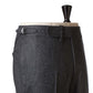 Flanellgraue Hose "Fox Flannel" aus englischer Wolle - reine Handarbeit