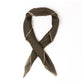 "Vintage Print - Milano 1971" Bandana Made of Wool and Silk - Hand-Rolled
