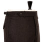 Exklusiv für Michael Jondral: Braune Flanellhose aus reiner Wolle - Rota Sartorial